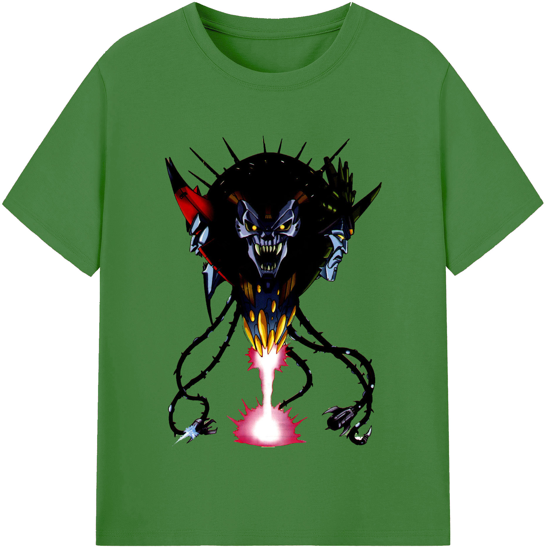 （画像用）  レディースカジュアルプリントTシャツ（綿100％）